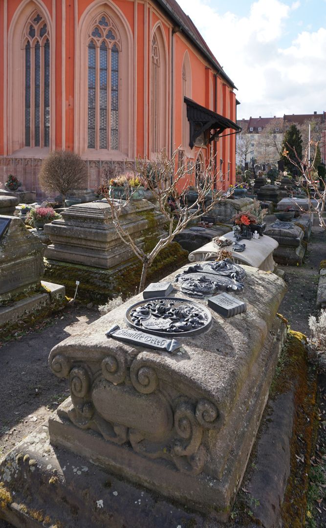 Manfred Grieb Grabstätte Lage im Gräberfeld