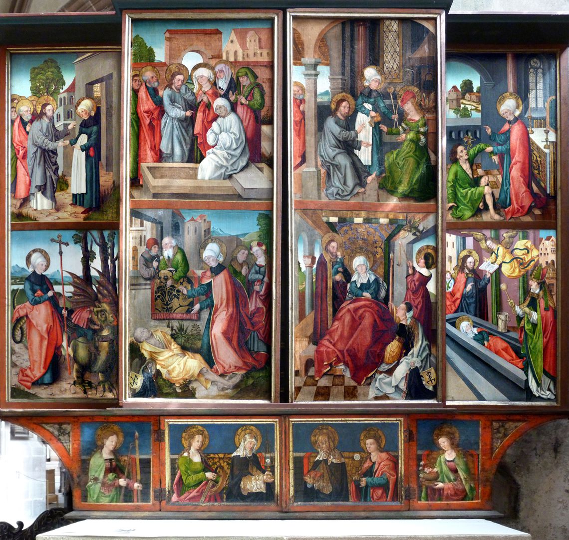 Marthaaltar Werktagsseite