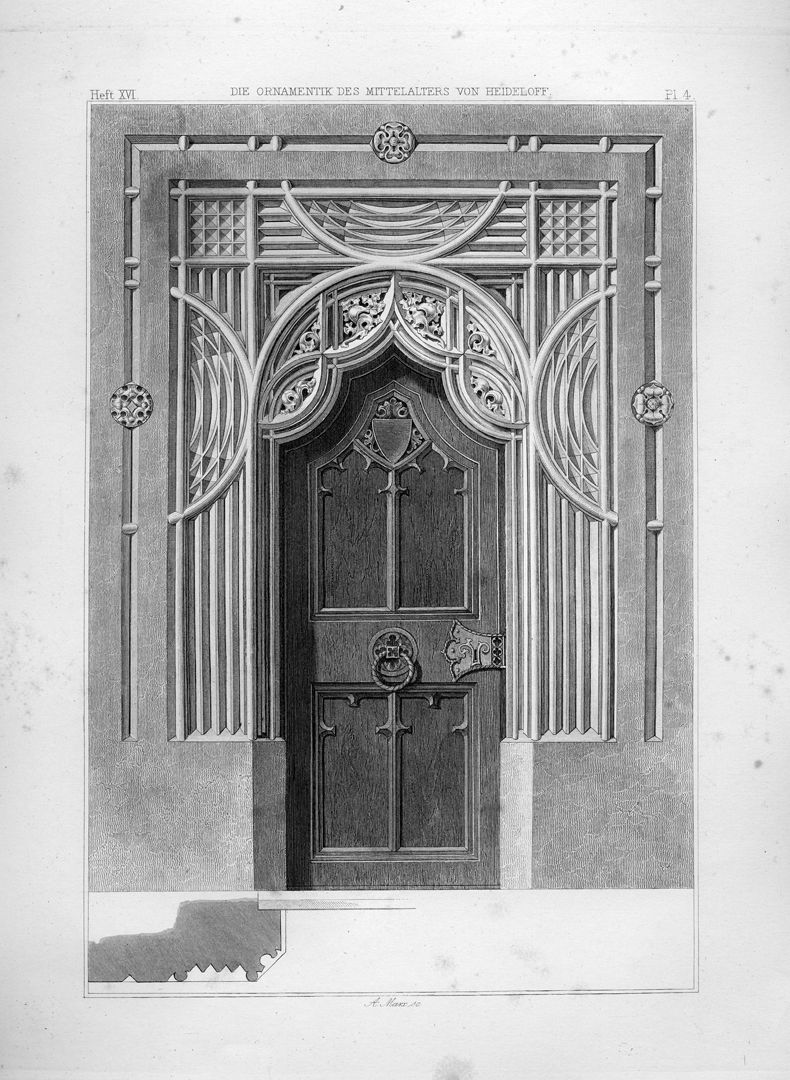 Die Ornamentik des Mittelalters / Heft XVI. Pl. 4 
