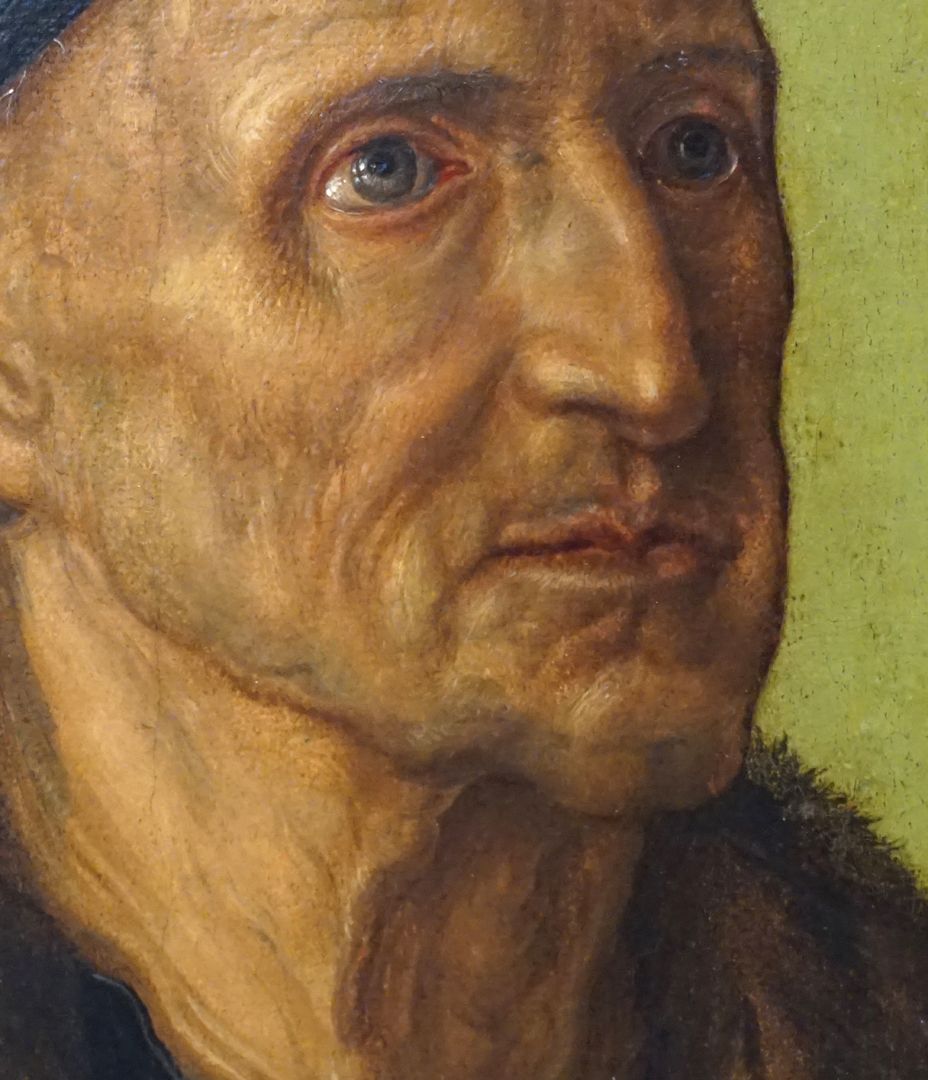 Portrait des Michael Wolgemut Detailansicht