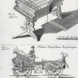 Geigen=Clavicimbel / Kunstwagen Johann Hautsch und Stephan Farfler