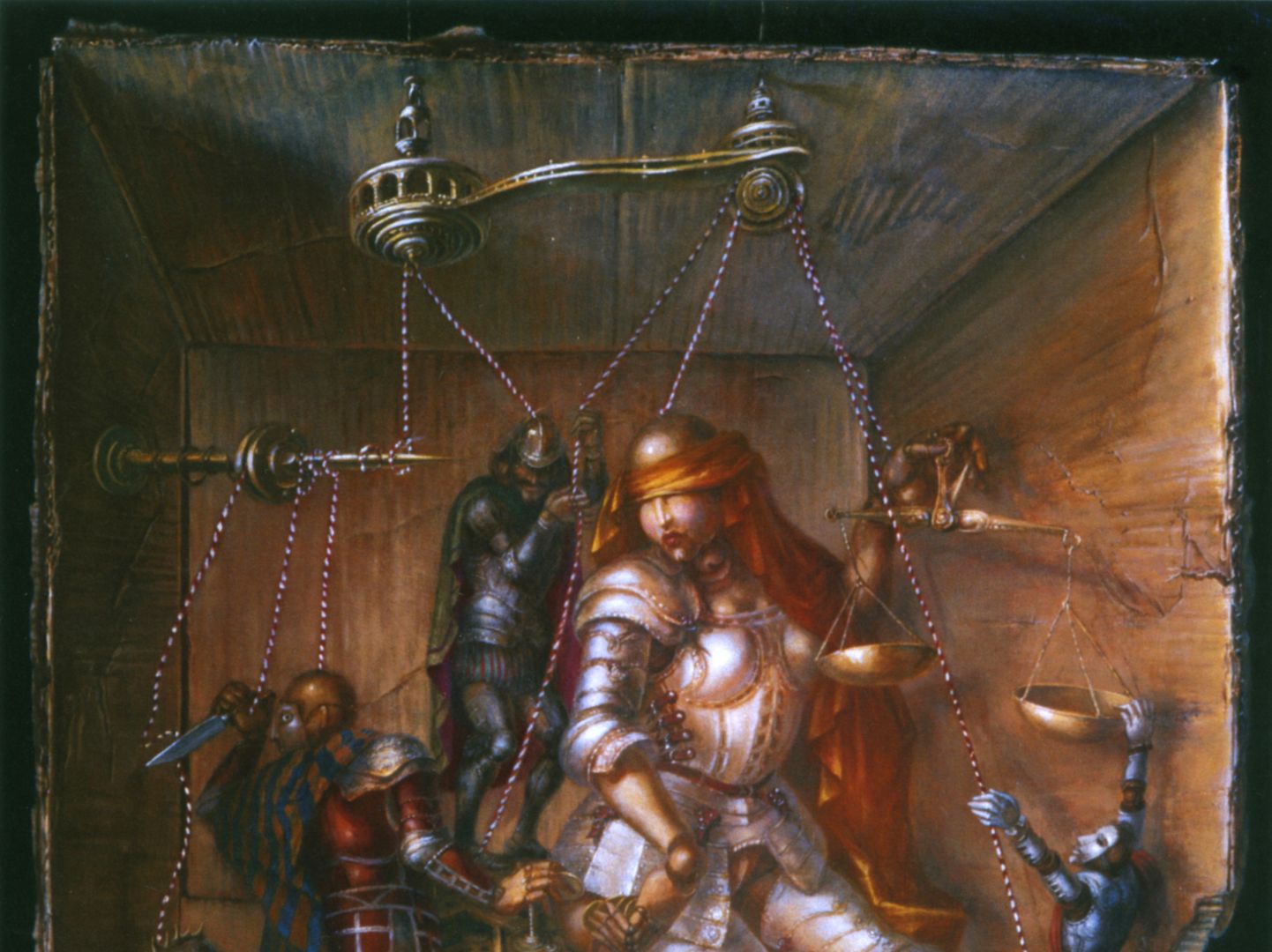 Justitia II Detailansicht