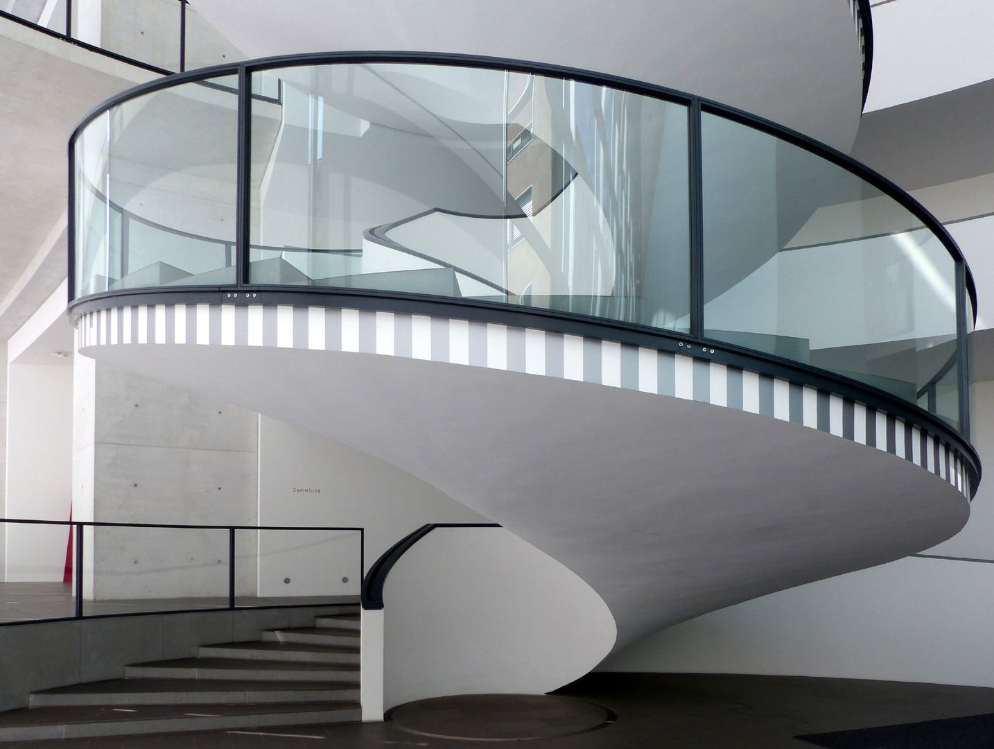 Neues Museum Spiraltreppe