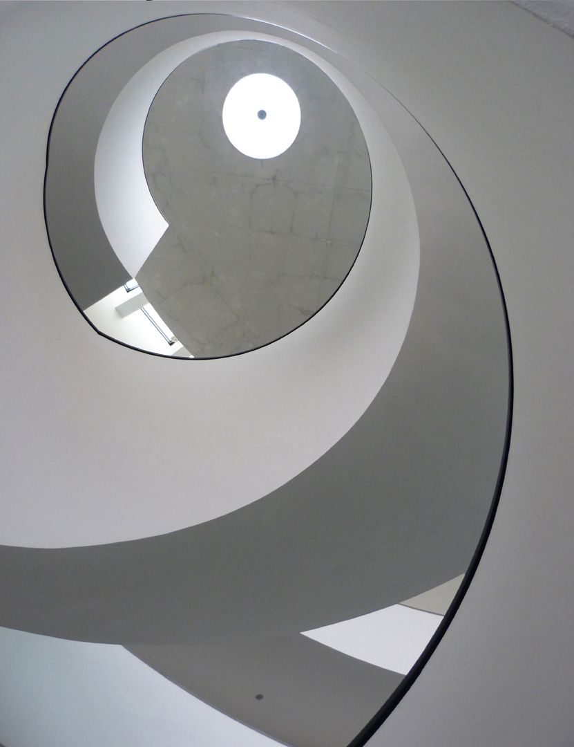 Neues Museum Blick ins Treppenauge