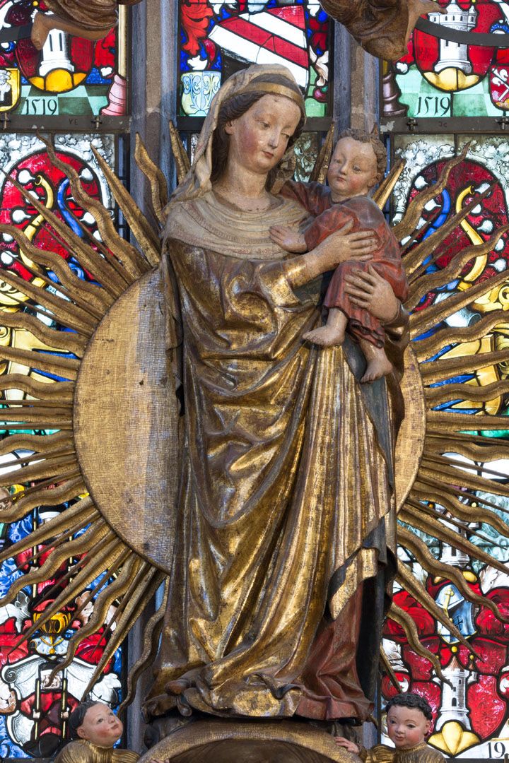 Welser-Madonna Detailansicht