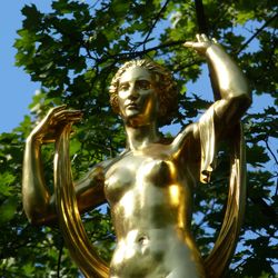 Fortuna auf der Laterne