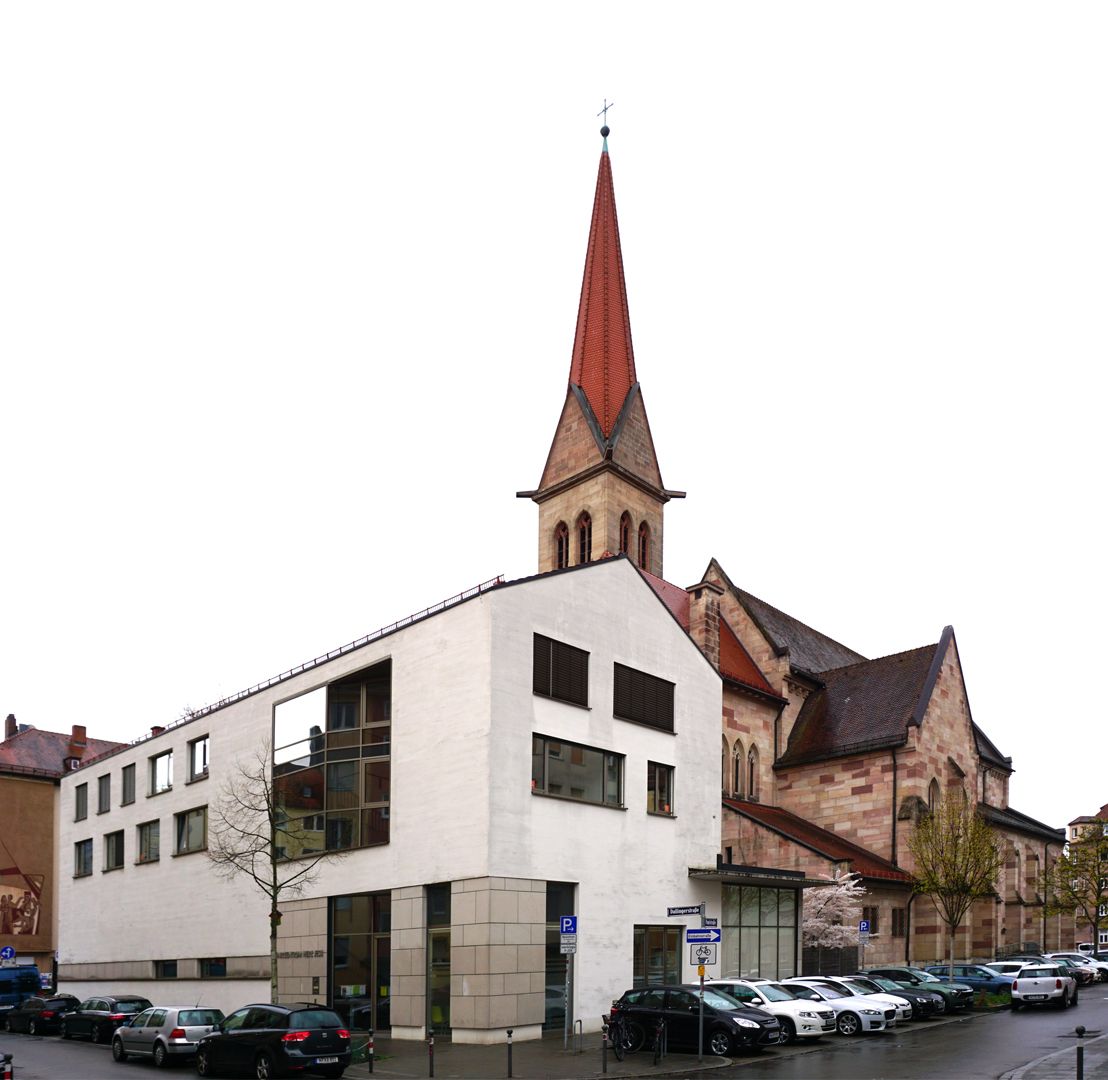 Herz-Jesu-Kirche Gemeindezentrum und Kirchenbau (Zustand 2026)