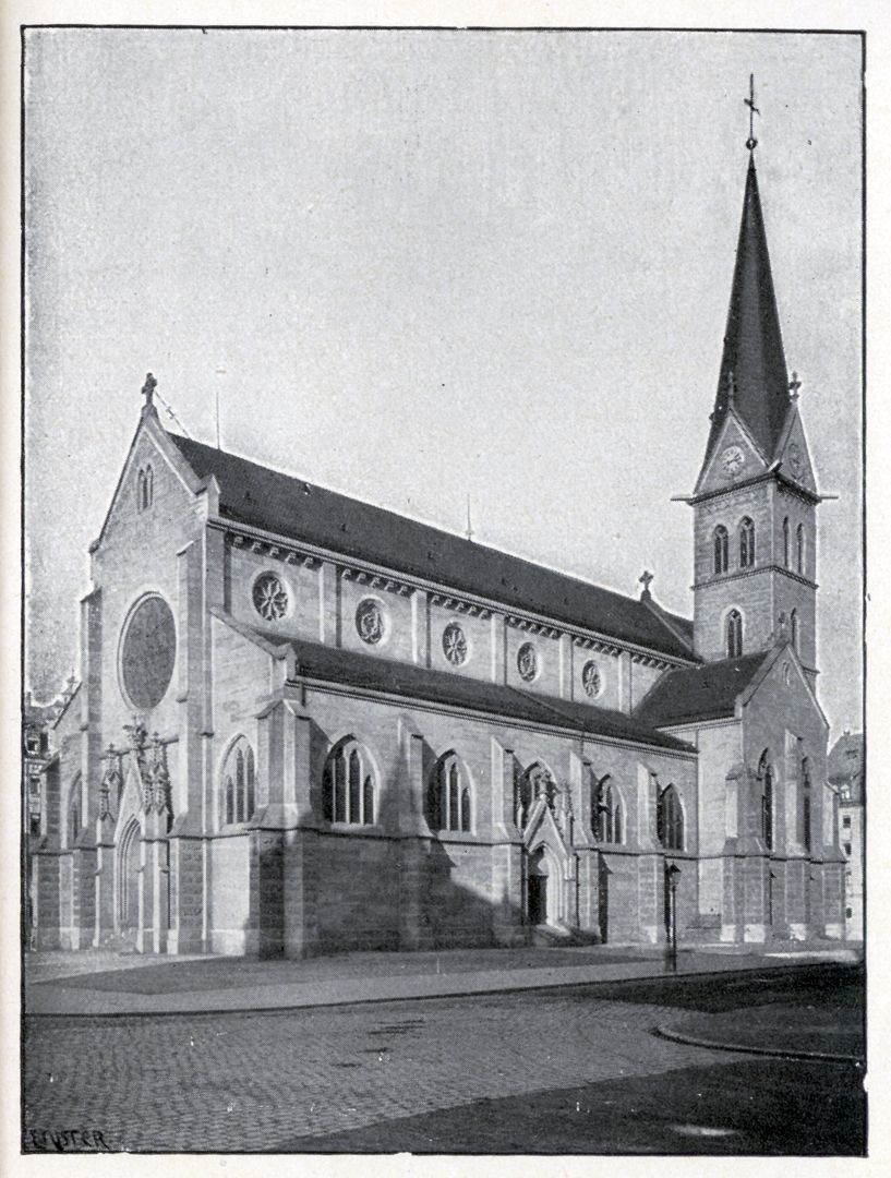 Herz-Jesu-Kirche Ansicht von 1931