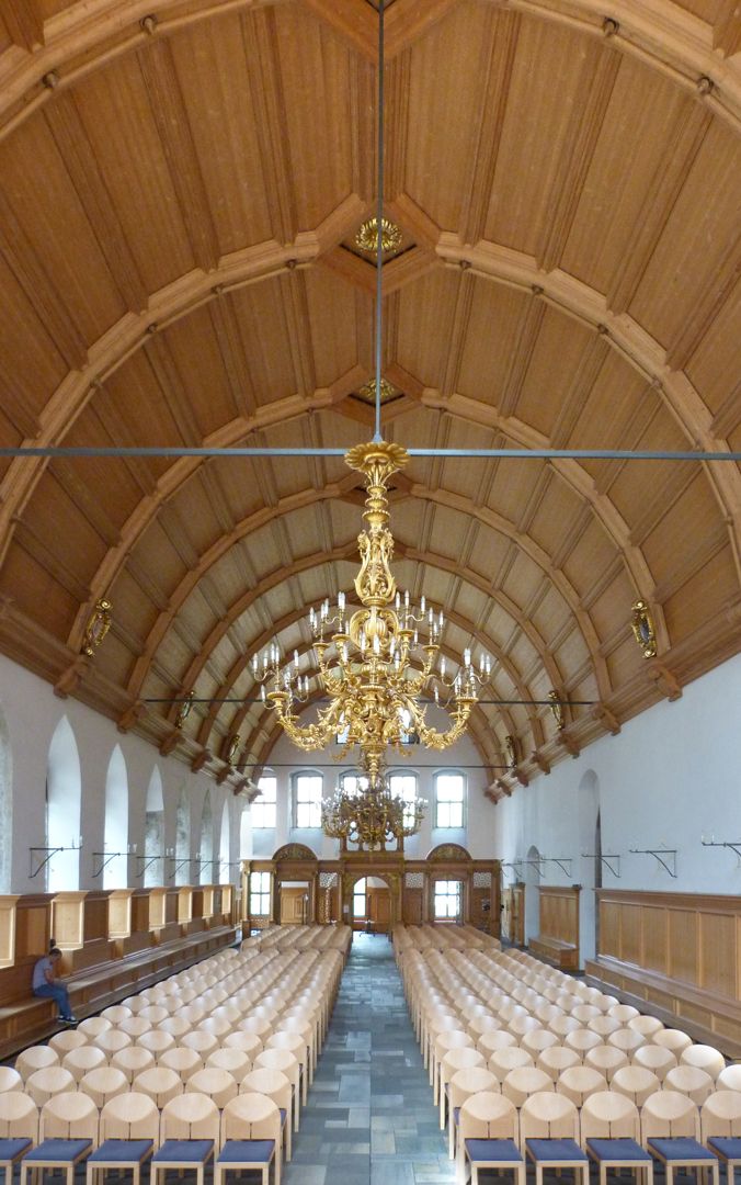 Rathaussaal Blick in Richtung Westen