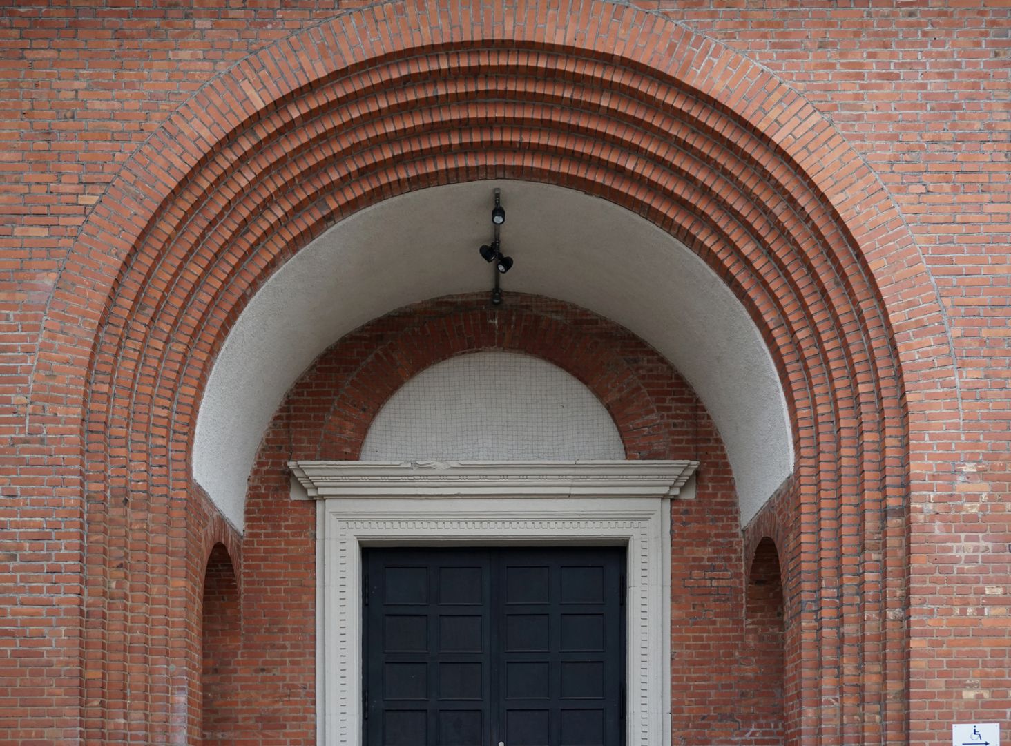 St. Ludwig Portal an der Westeite, Detailansicht