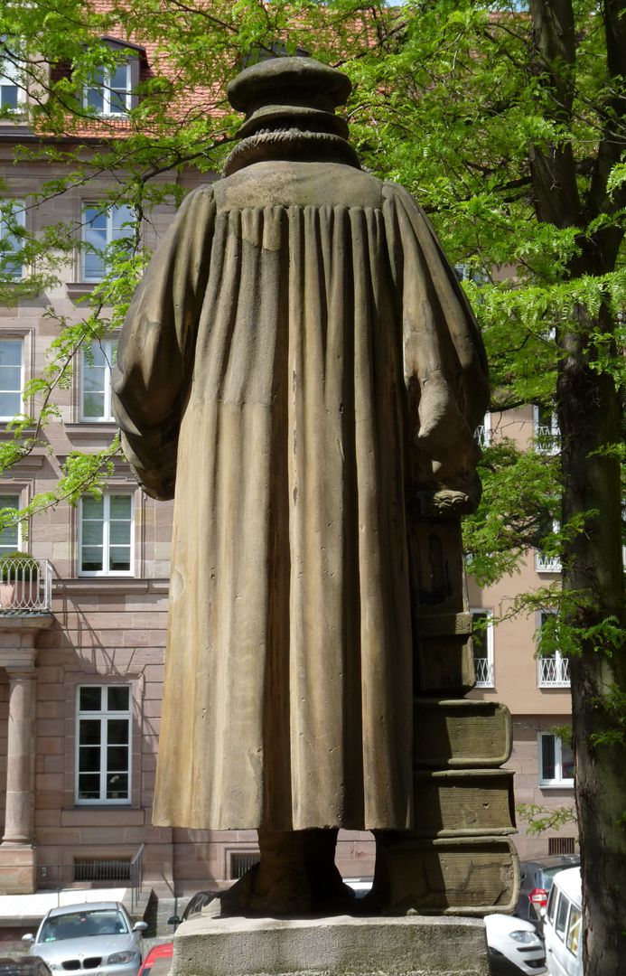 Philipp Melanchthon Denkmal Rückansicht