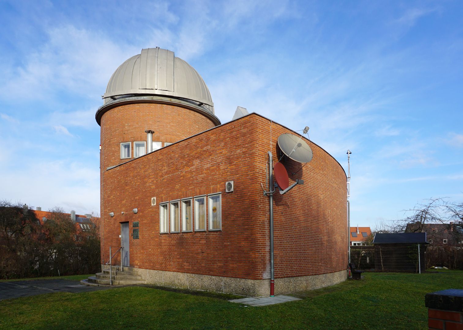 Volkssternwarte auf dem Rechenberg Ansicht von Südwest