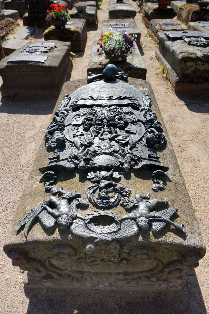 Epitaph des Andreas Georg Paumgartner Steilansicht von Westen