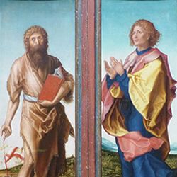Engel / Johannes d. T. / Johannes d.E. / Christophorus