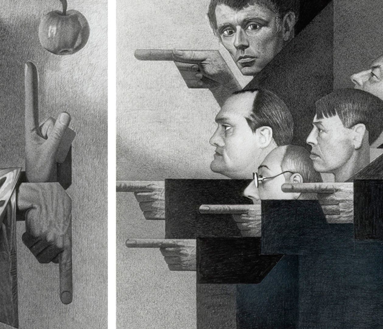 Christus und die Pharisäer | Kunstwerk | virtuelles Museum Nürnberger Kunst