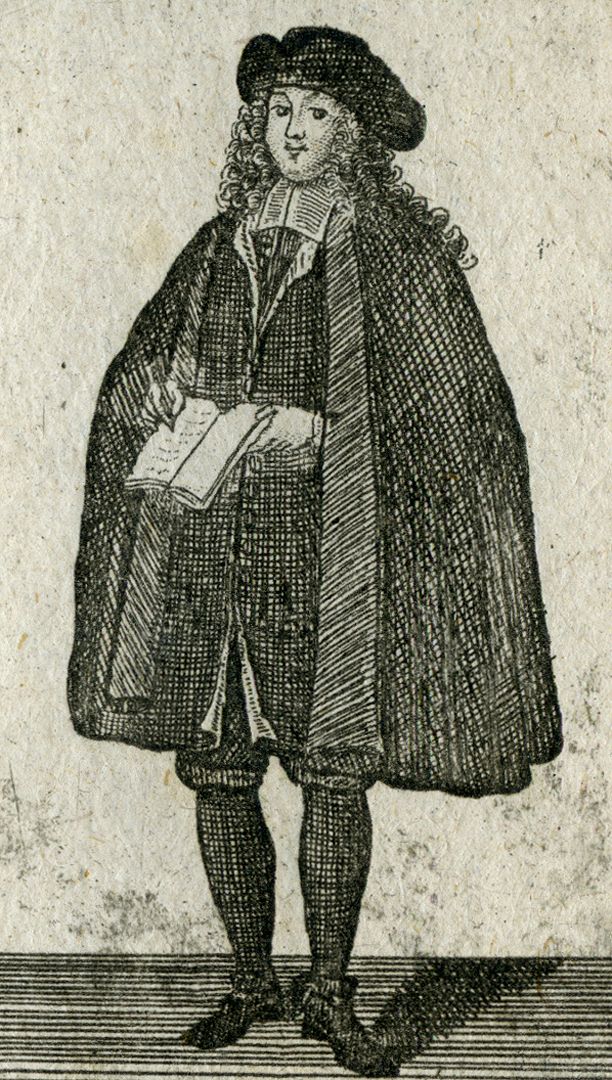 Gréfier de la Bourgeoisie / Ein Bürger Schreiber Blattnummer 10, Detailansicht