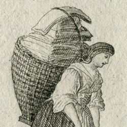 Blanchiseuse / Eine Wäscherin