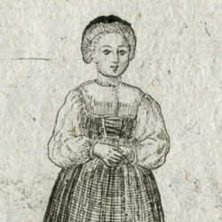 Fille orphiline / Ein Findel Mägdlein