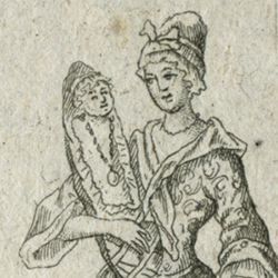 Servante des enfans dans une maison de distinction / Eine Magd in einem vornehmen Haus