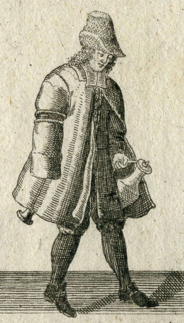 Porteur de presents pou les Princes et Seigneurs etranger / Dergleichen Männer bringen grossen Herren das Geschenck Blattnummer 25, Detailansicht