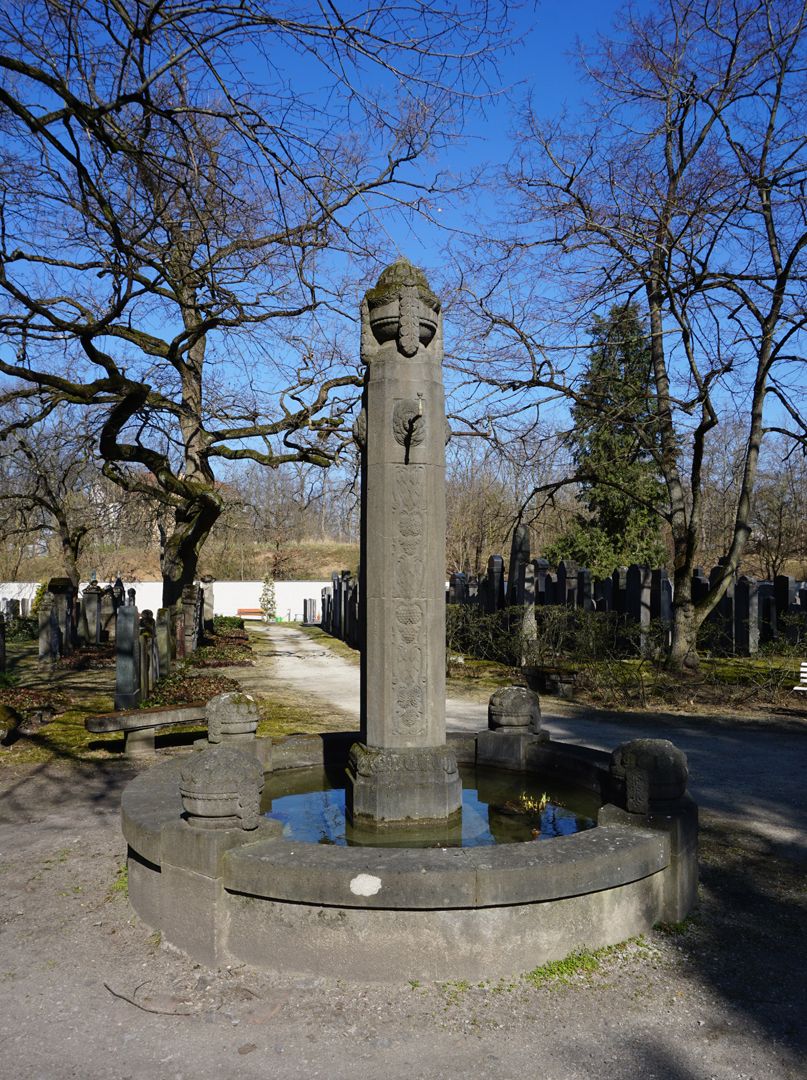 Zierbrunnen Ansicht von Südosten