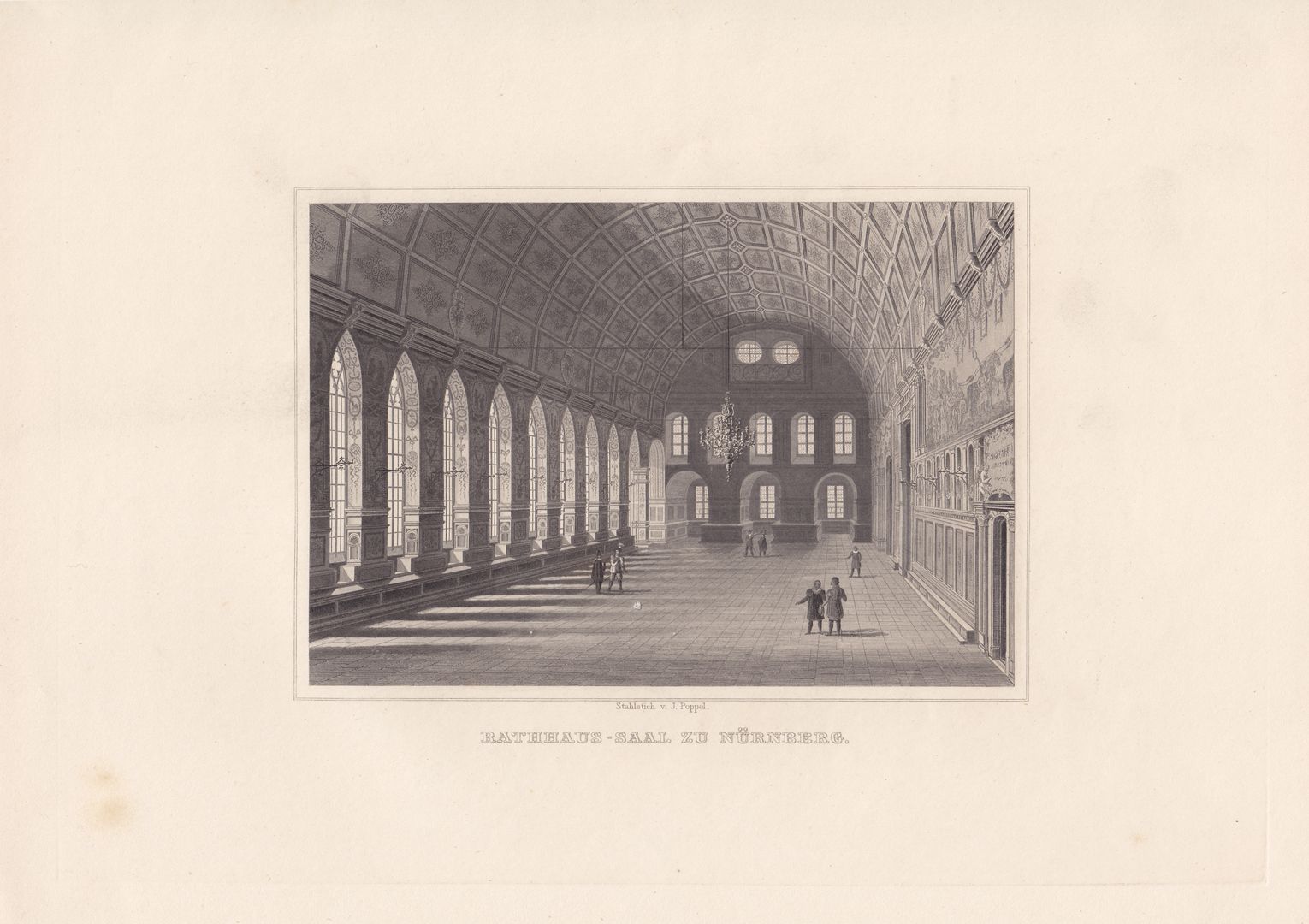 Rathaus-Saal zu Nürnberg 