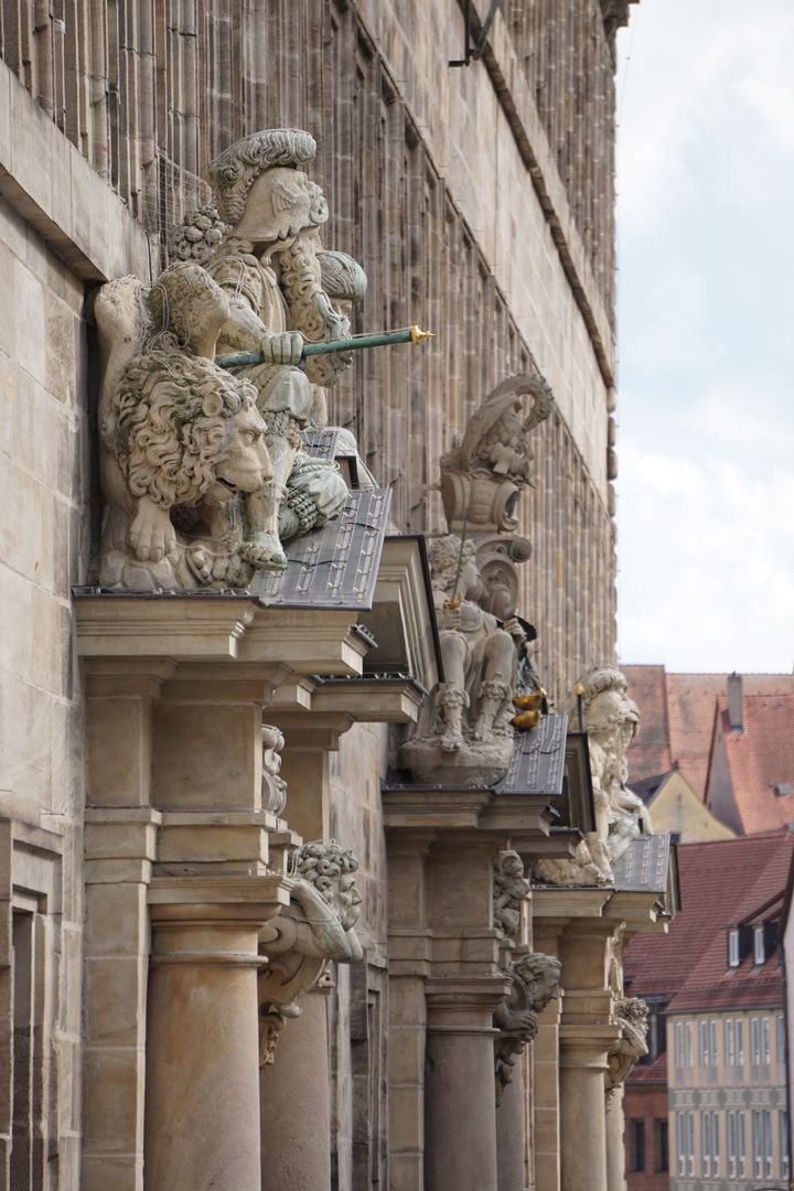 Nordportal Abfolge der Portale