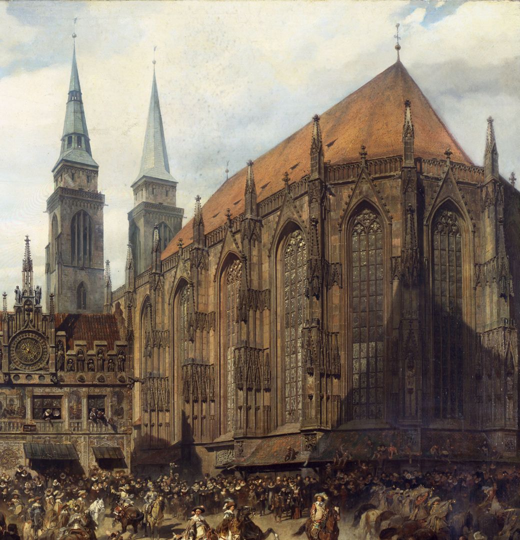 Die Alte Schau in Nürnberg Hallenchor der Sebalduskirche