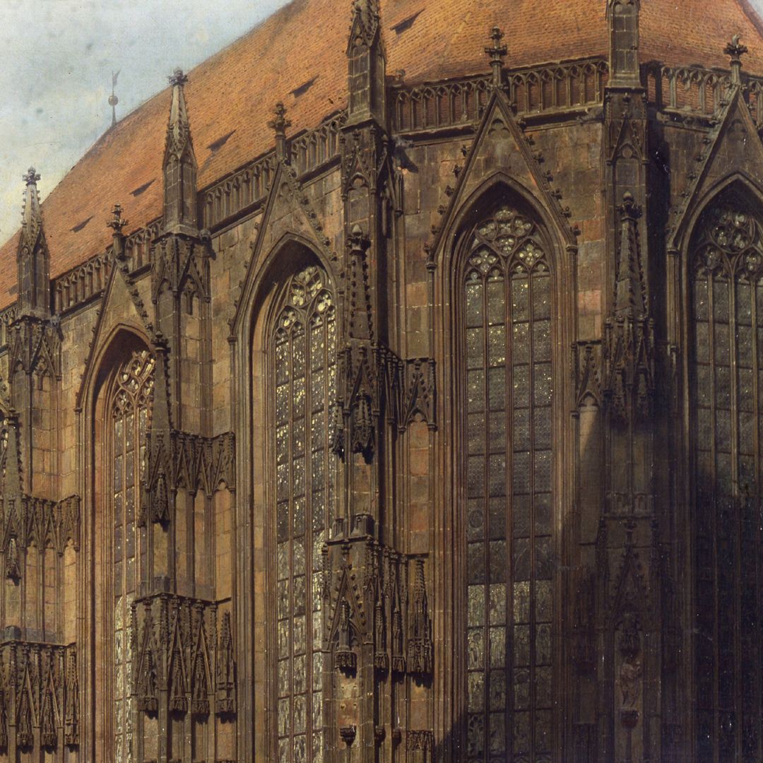 Die Alte Schau in Nürnberg Hallenchor der Sebalduskirche, Detail