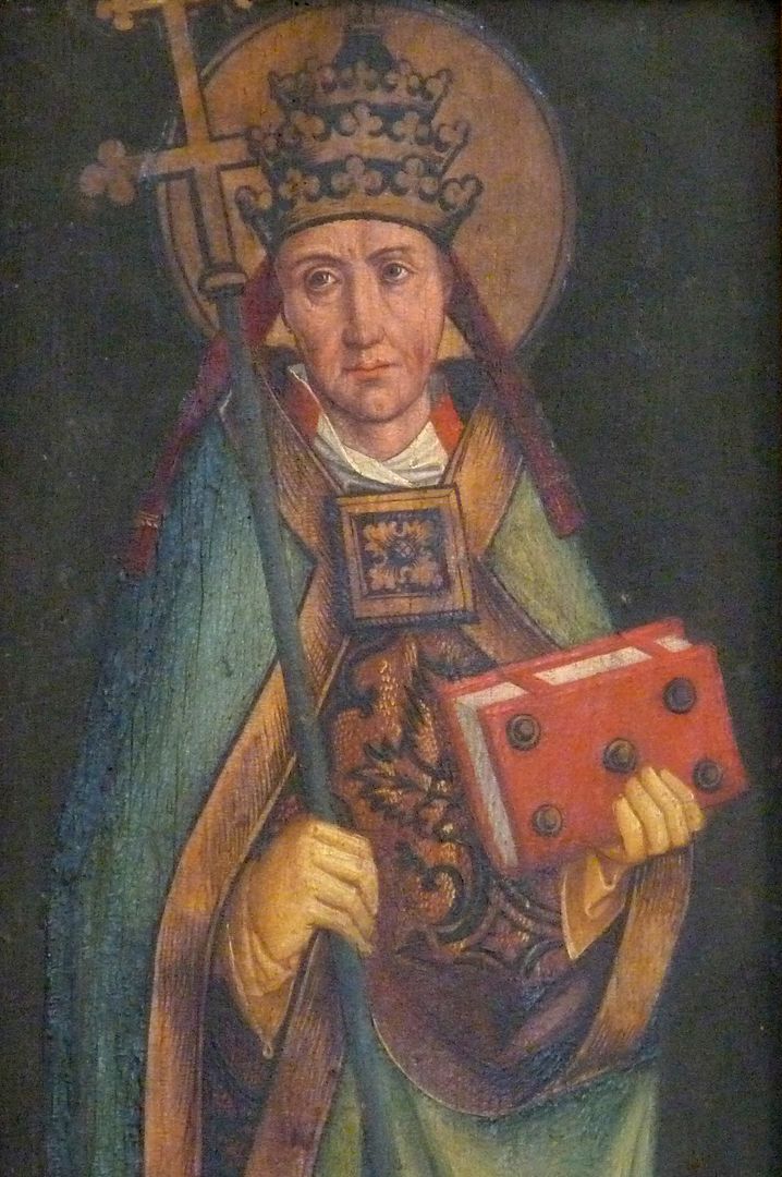 Rochusaltar seitliche Klappe links unten / Detail
