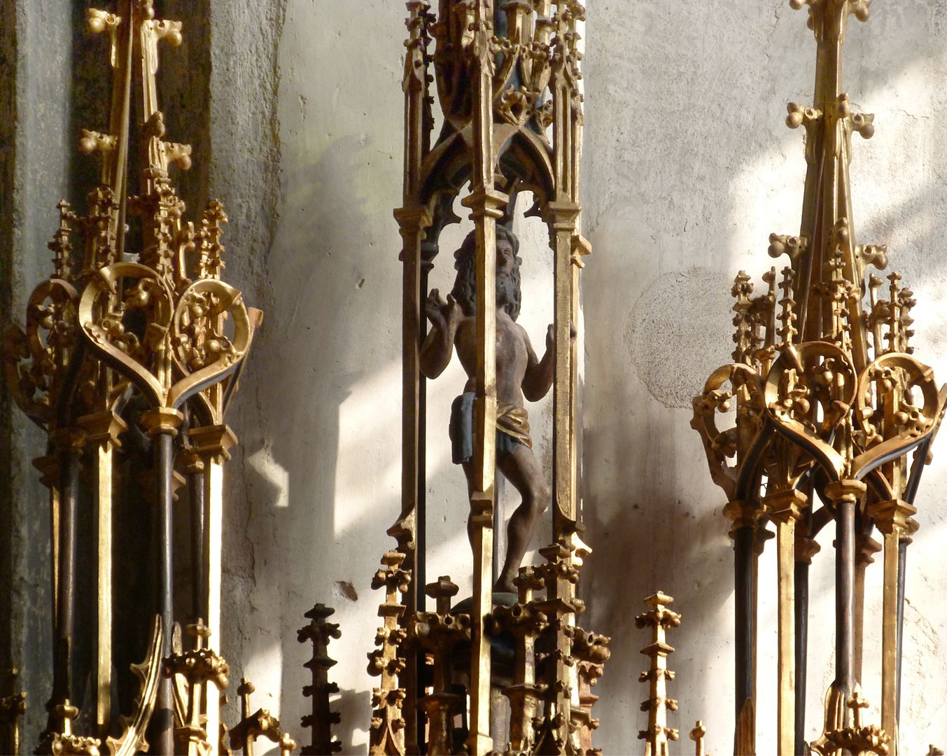 Rochusaltar Gesprenge / Detail