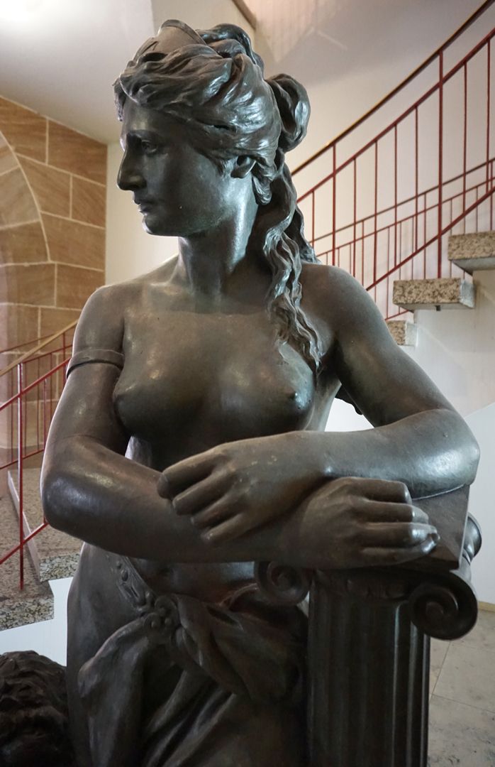 Allegorie der Stärke Detailansicht