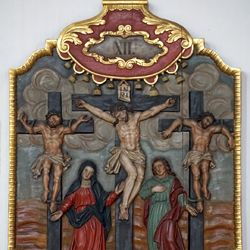 Kreuzwegstation XII / Jesus stirbt am Kreuz