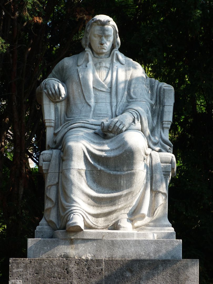 Beethovendenkmal Sitzfigur
