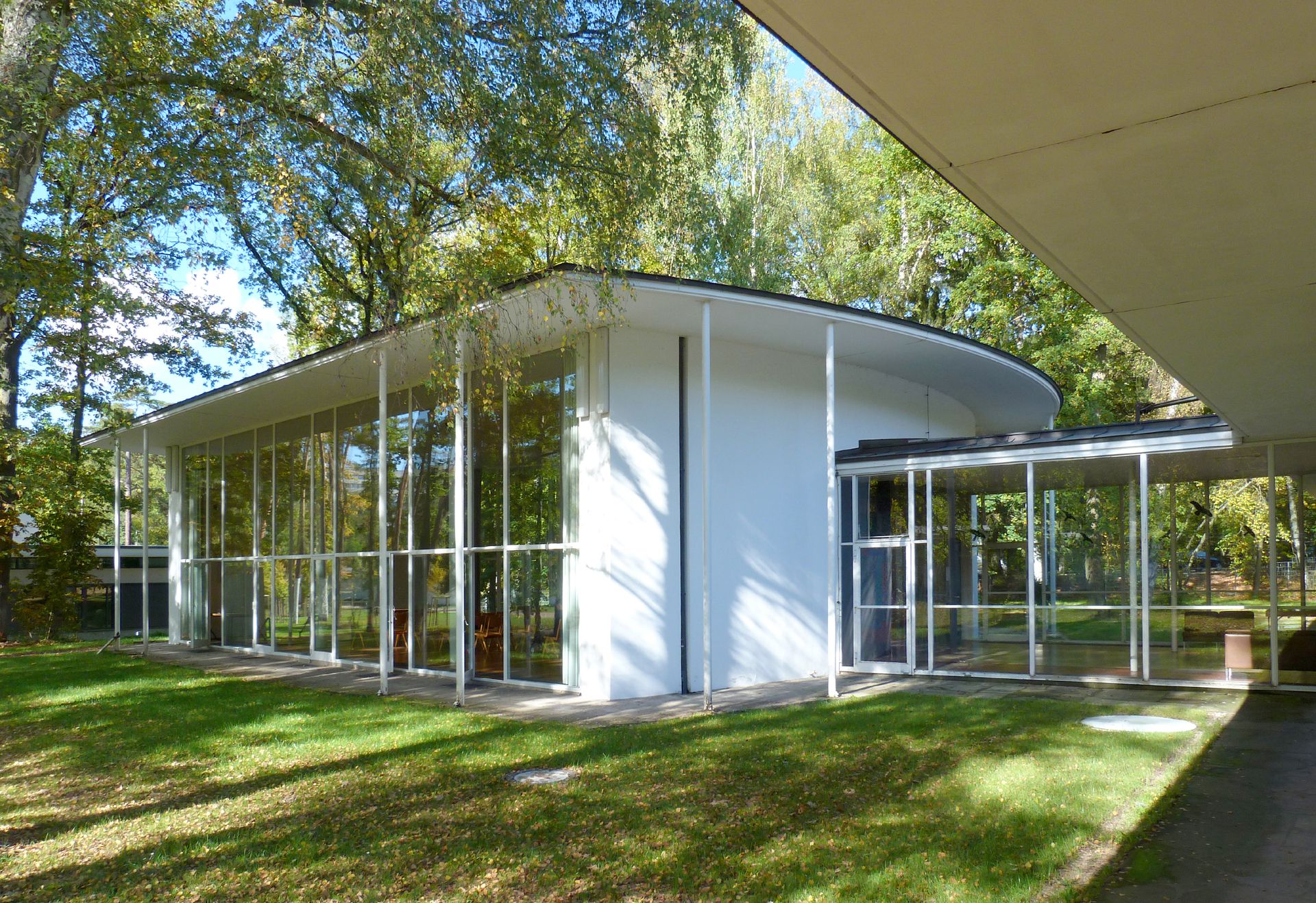 Akademie der Bildenden Künste Hörsaal, Außenansicht