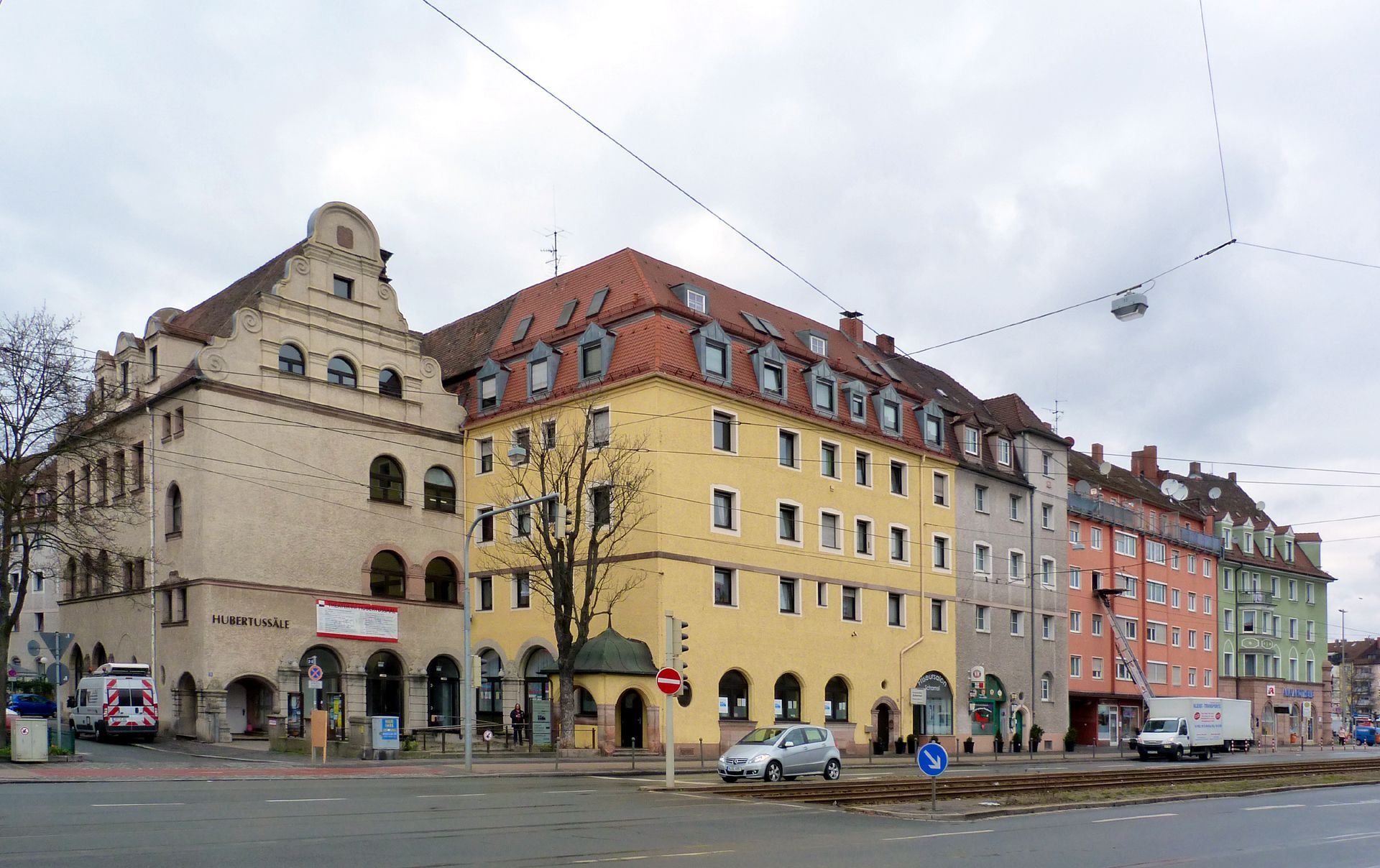 Dianablock Hubertussaal an der Dianastraße