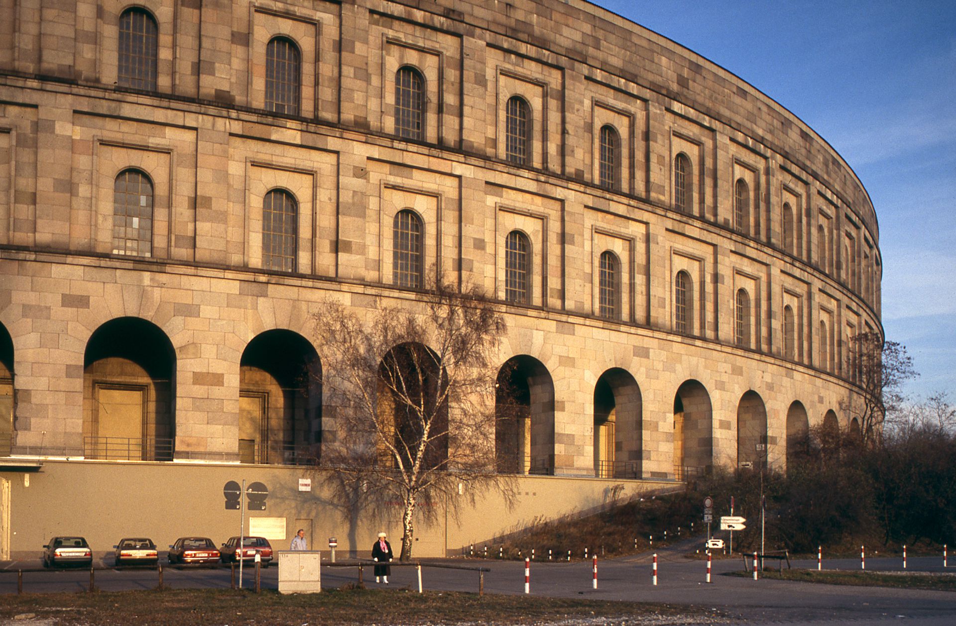 Kongresshalle Detail des Hemizykels