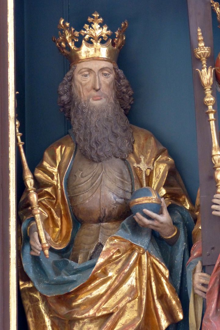 Flügelaltar in St. Helena Konstantin, Detailansicht