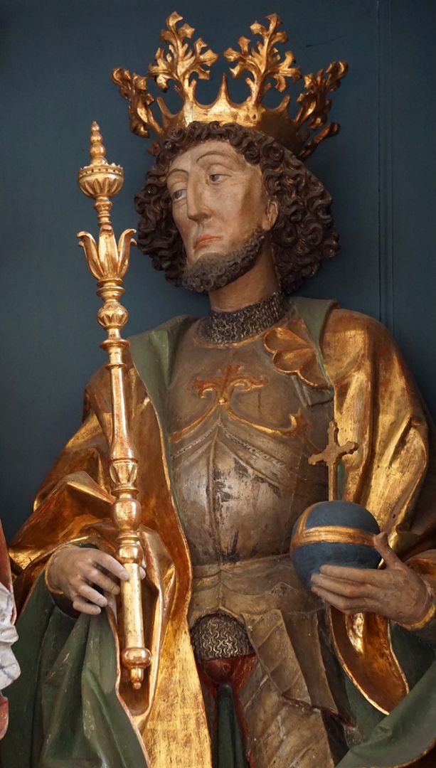 Flügelaltar in St. Helena Heraklius, Detailansicht