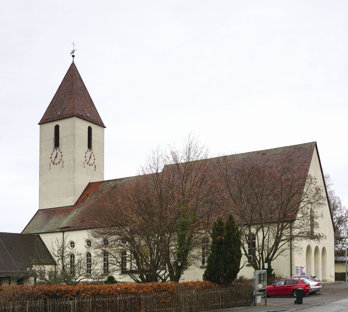 Sankt Sebald Kirche, Langhaus mit Erweiterungsbau