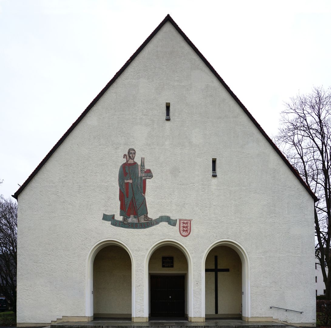 Sankt Sebald Haupteingang an der Südseite