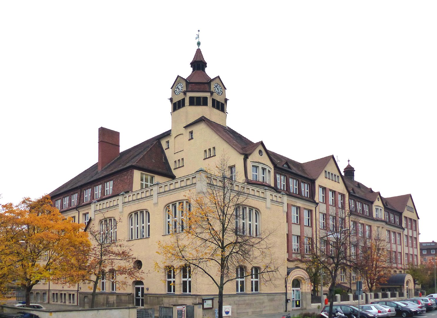 Scharrerschule Gesamtansicht von Süden