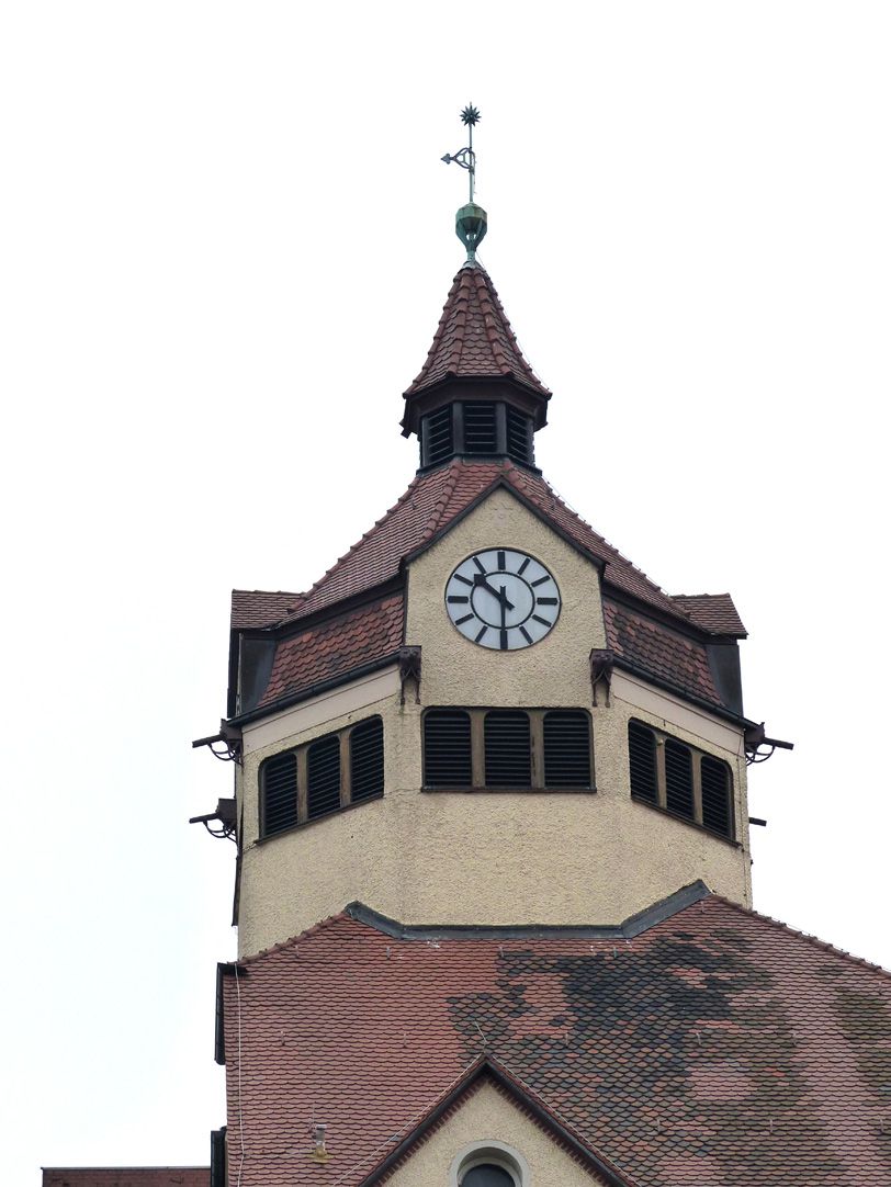 Scharrerschule Uhrentürmchen der Knabenschule