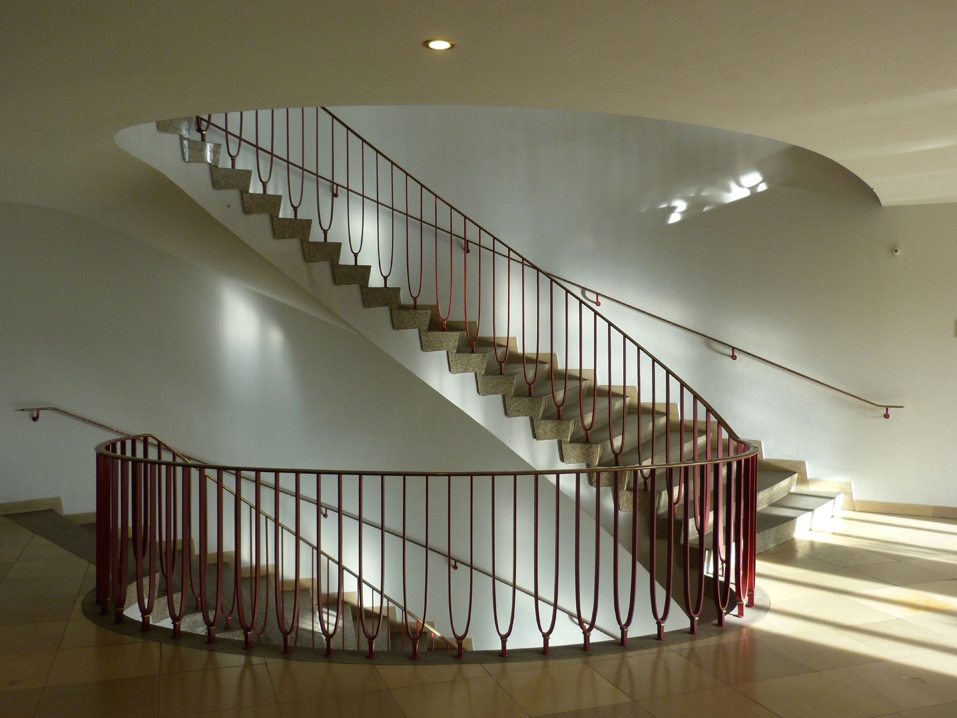 Neues Rathaus am Hauptmarkt Treppe