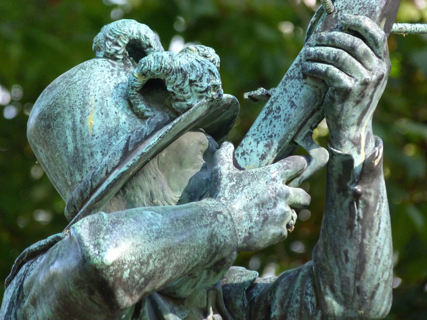 Schnepperschützenbrunnen Figurdetail