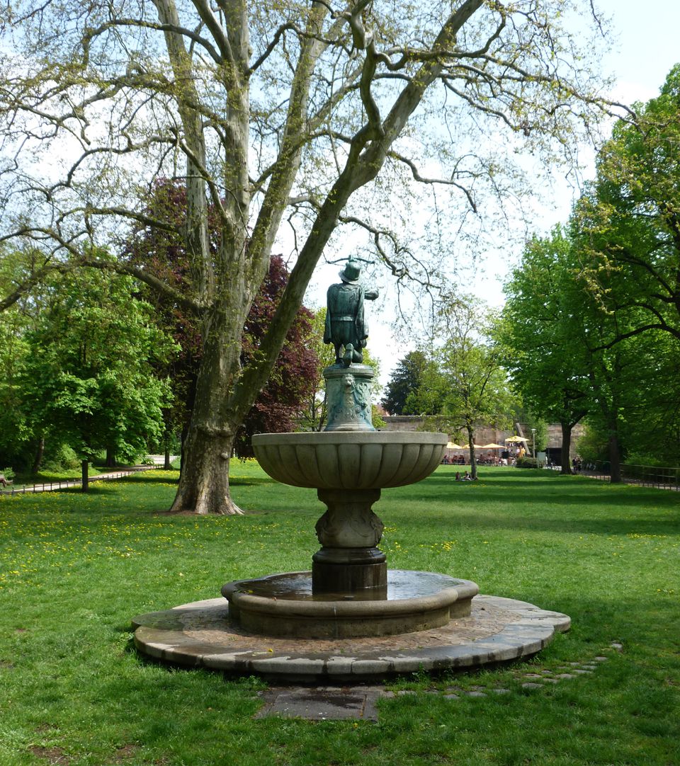 Schnepperschützenbrunnen Rückansicht