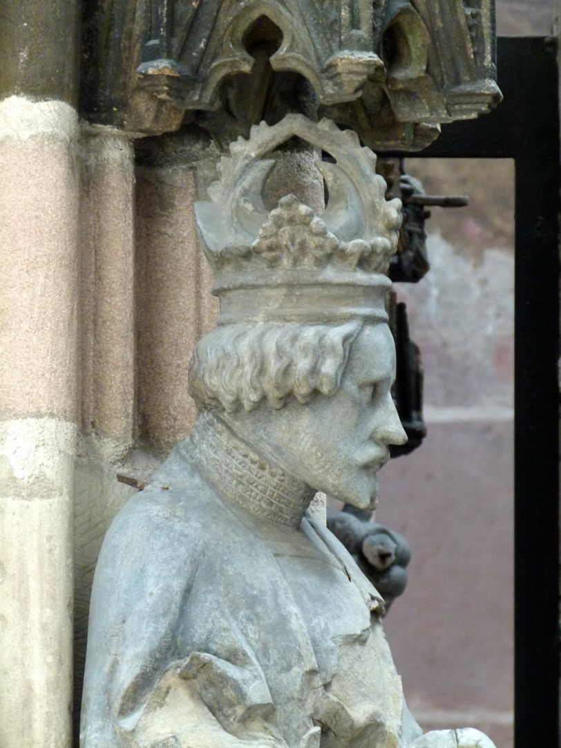 Schöner Brunnen Gottfried von Bouillon