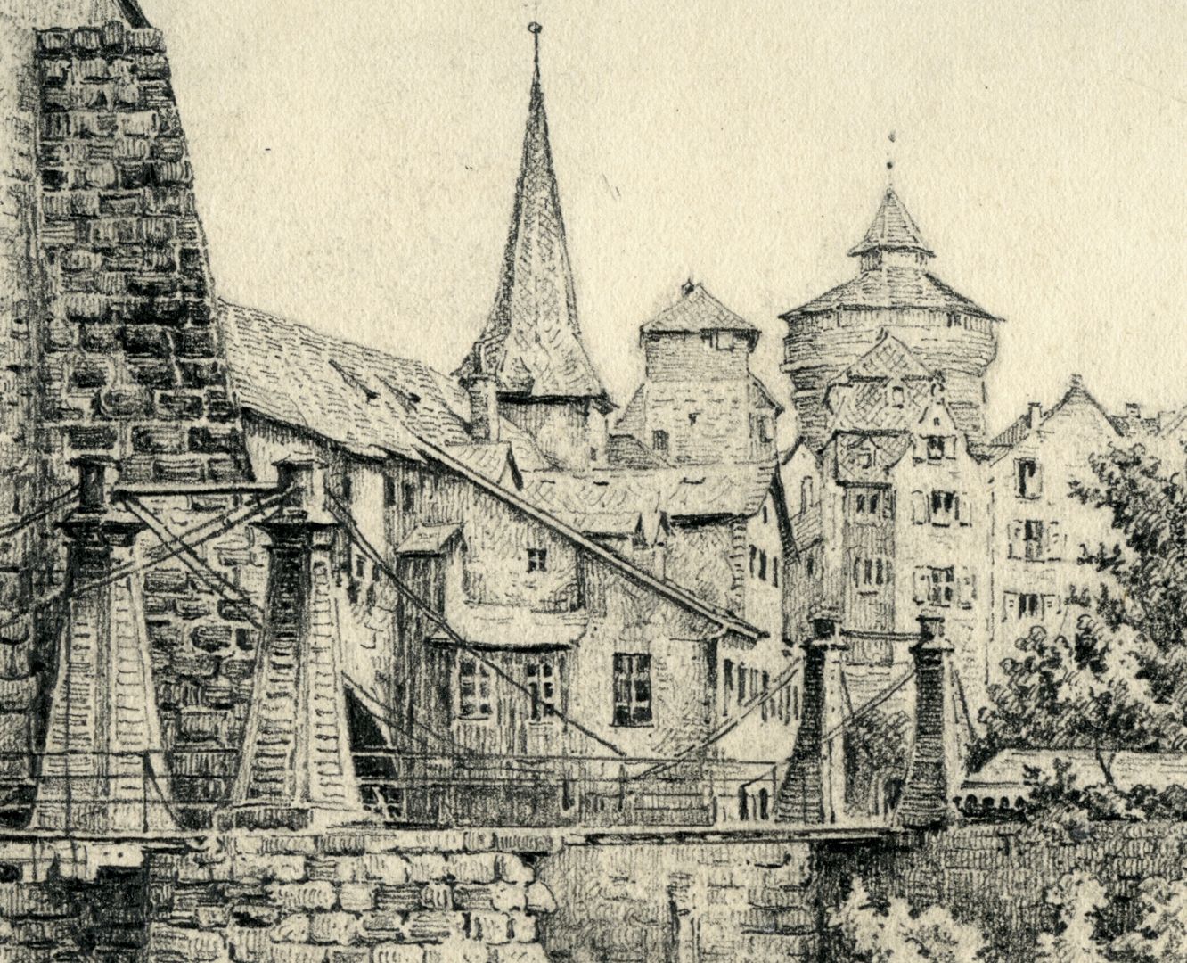 Kettensteg Detailansicht