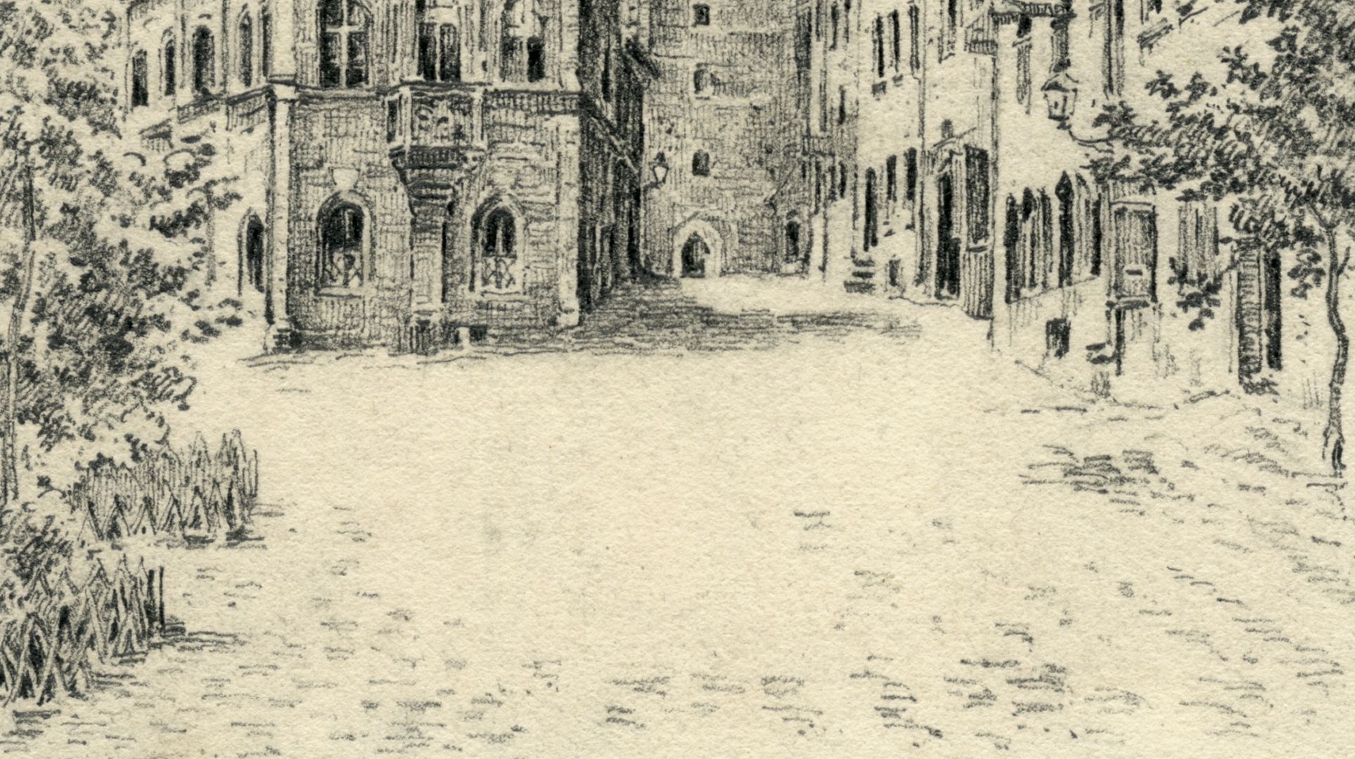 Toplerhaus und Obere Söldnersgasse Detailansicht