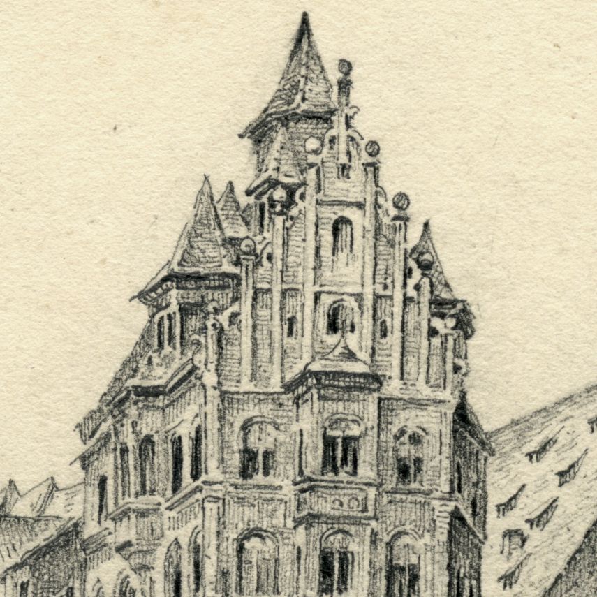 Toplerhaus und Obere Söldnersgasse